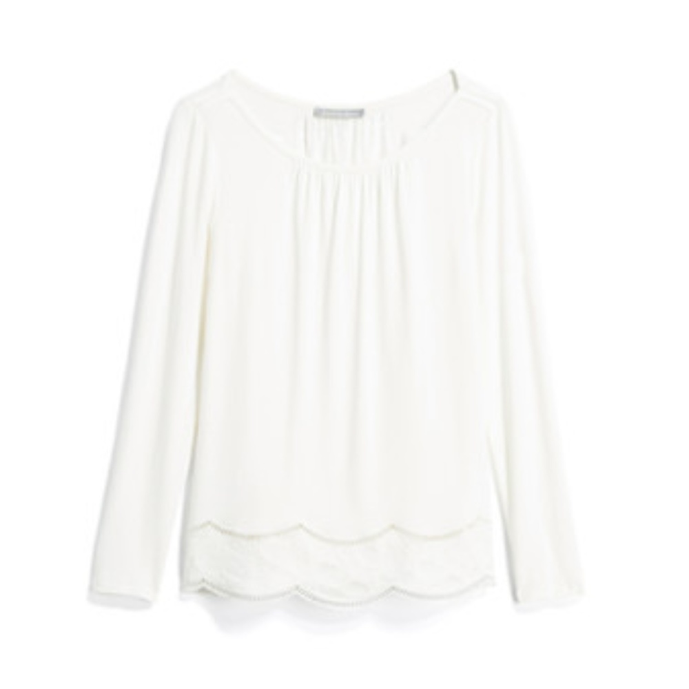 Normann Antique Lace Knit Top